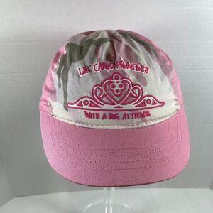 Paramount Outdoors Toddler Hat Pink Camo Lil Camo Princess Big Attitude Cap